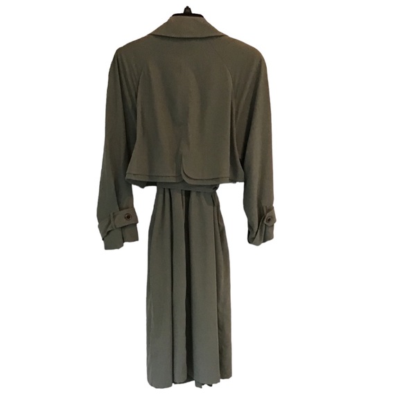 Womens Fitz-Wright trench coat, size 8P - Picture 2 of 7